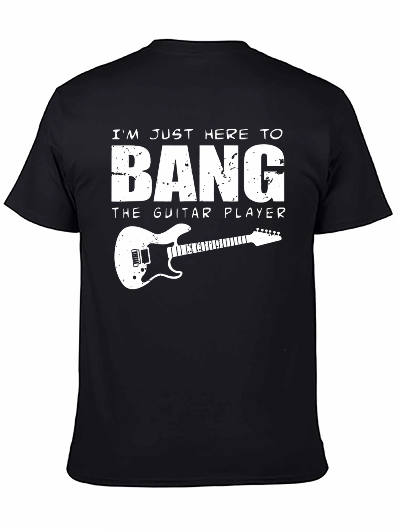Bang the Guitar Player T-Shirt - Funny Music Tee