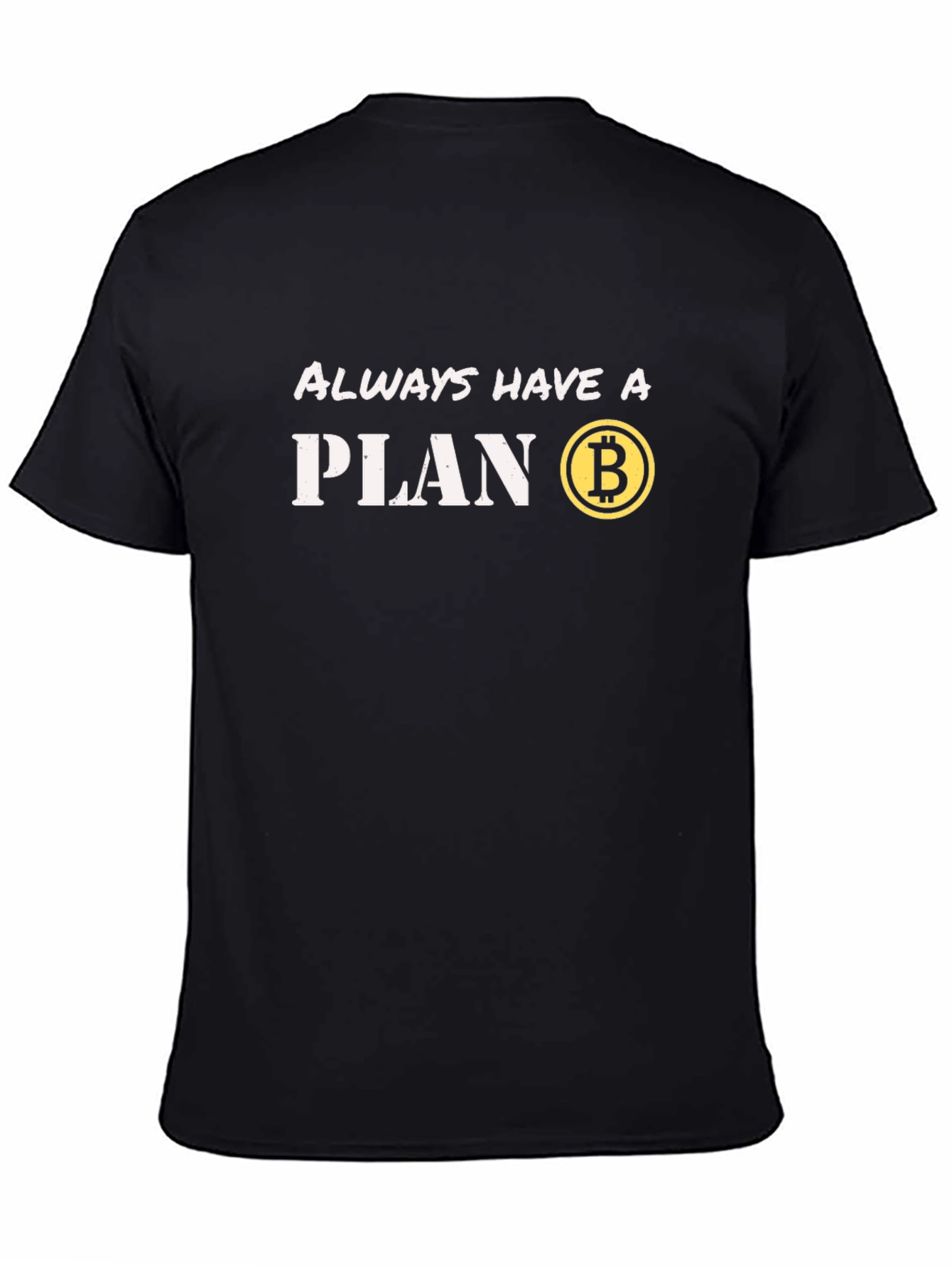 Bitcoin Plan Black T-Shirt
