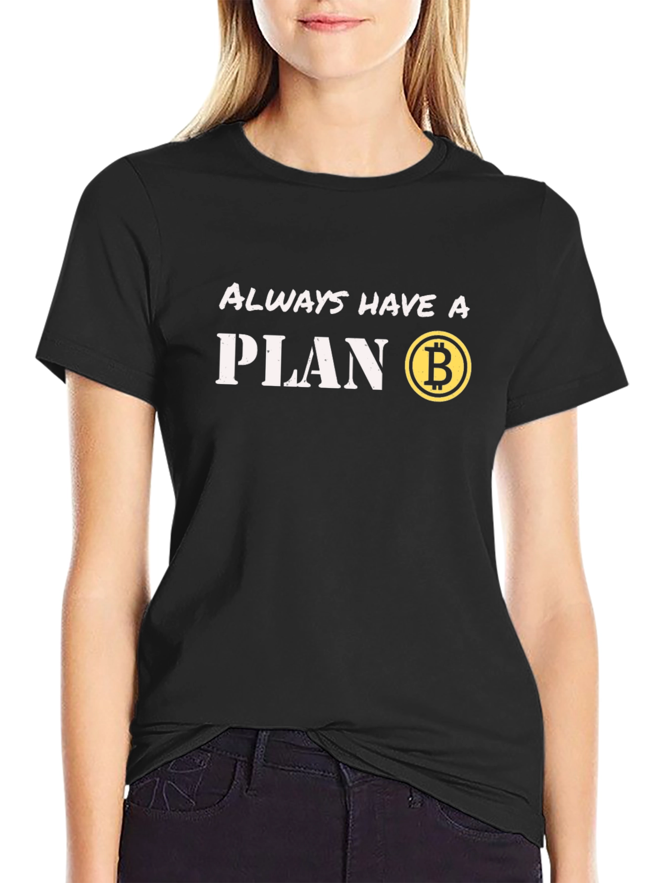 Bitcoin Plan Black T-Shirt