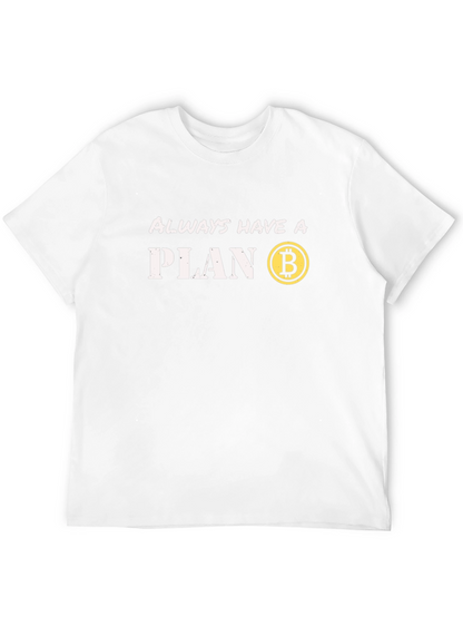 Bitcoin Plan Black T-Shirt