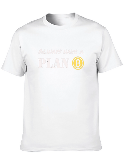 Bitcoin Plan Black T-Shirt