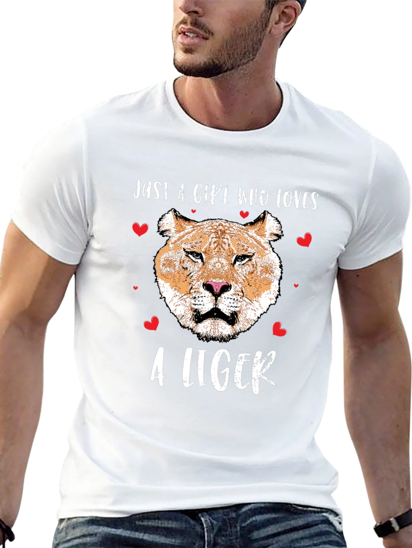Just a Girl Who Loves Ligers T-Shirt