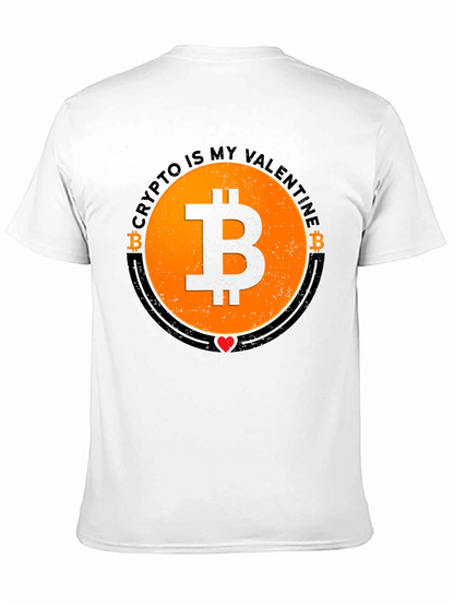 Crypto Is My Valentine Bitcoin T-Shirt