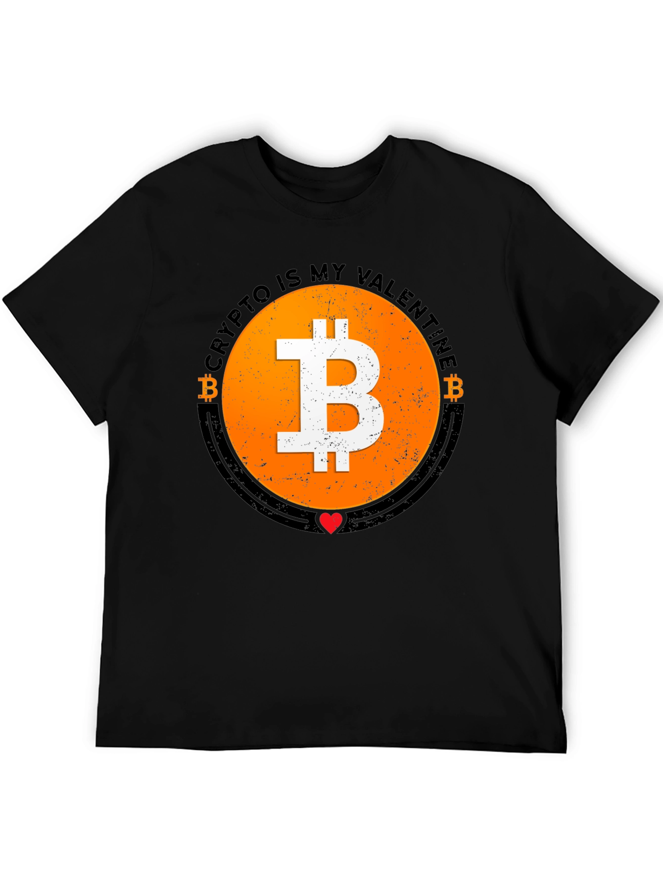 Crypto Is My Valentine Bitcoin T-Shirt
