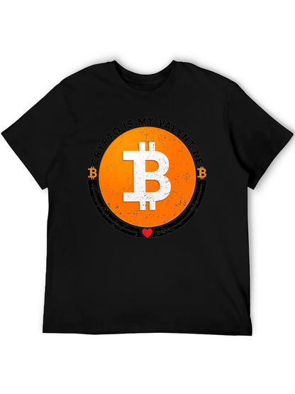 Crypto Is My Valentine Bitcoin T-Shirt