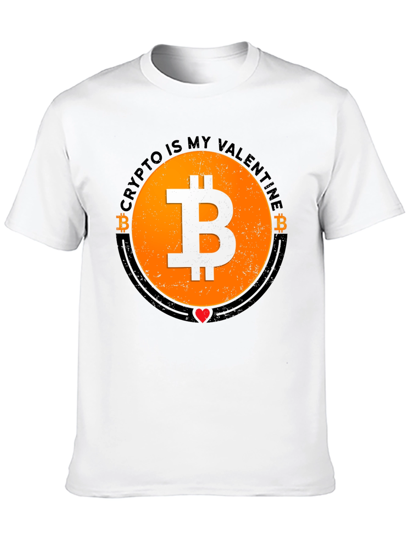 Crypto Is My Valentine Bitcoin T-Shirt