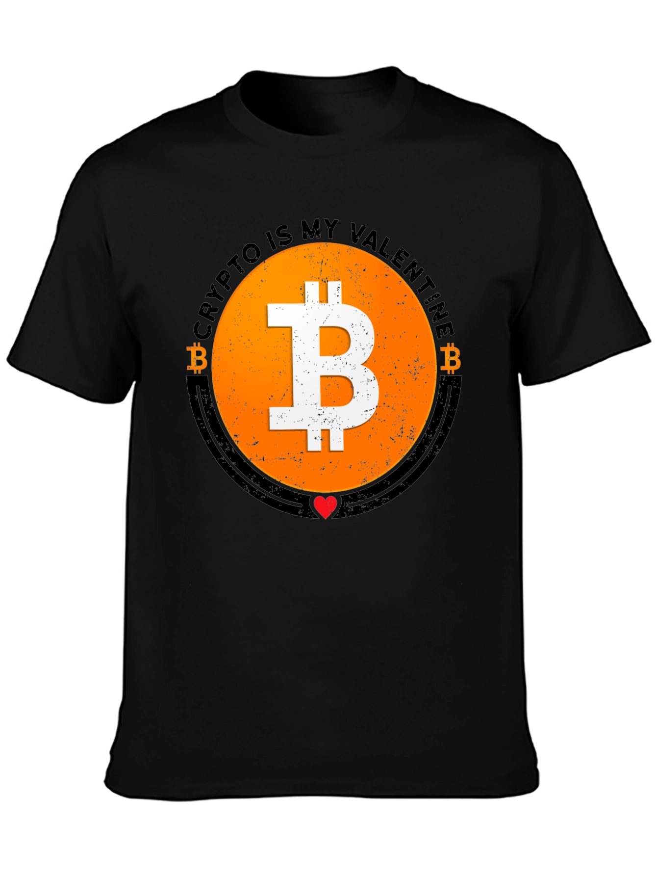 Crypto Is My Valentine Bitcoin T-Shirt