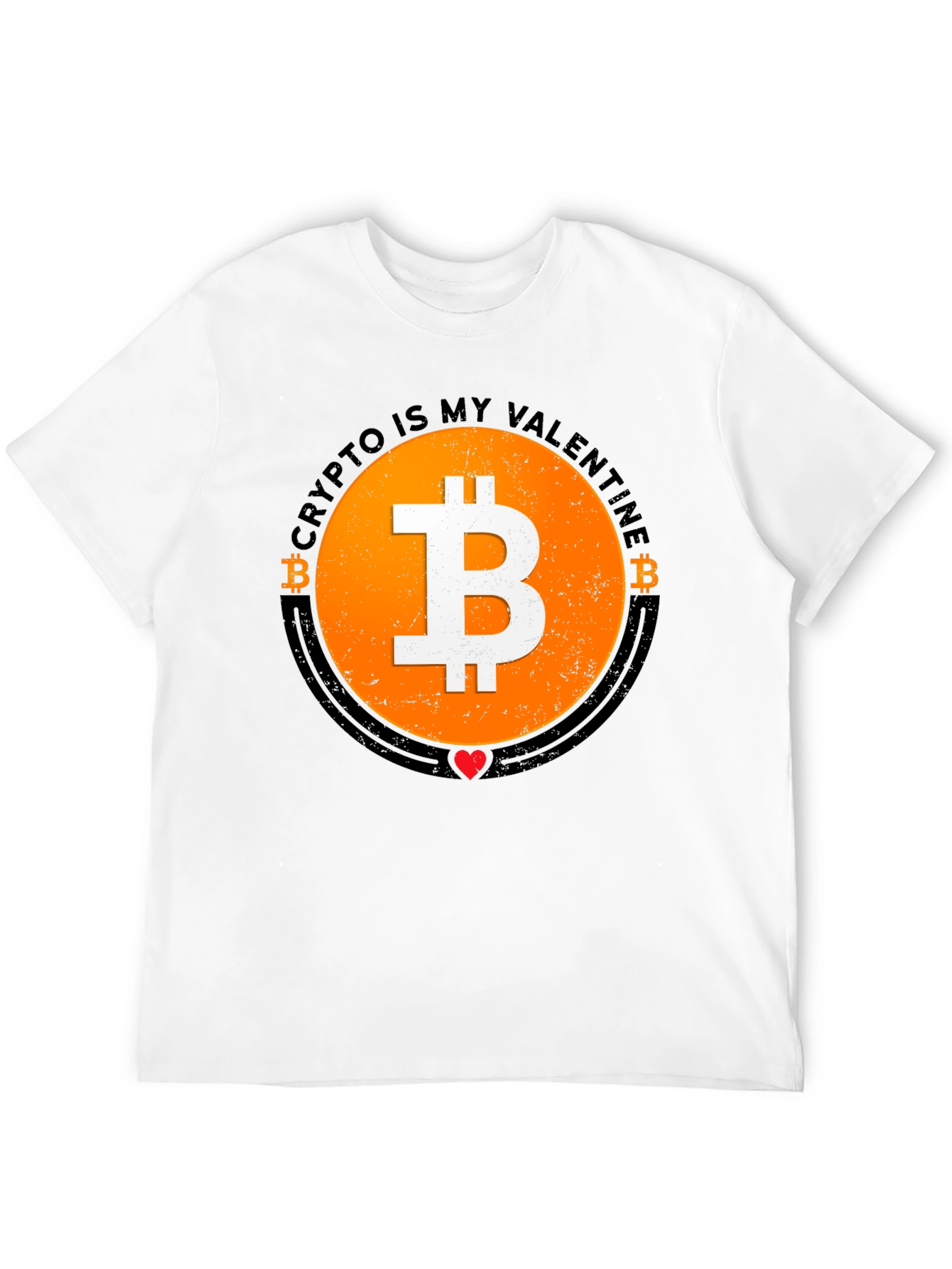 Crypto Is My Valentine Bitcoin T-Shirt
