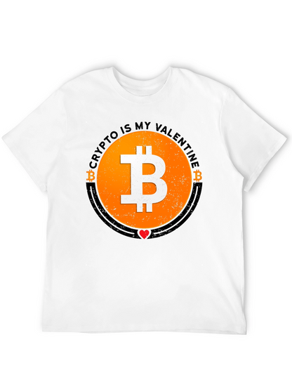 Crypto Is My Valentine Bitcoin T-Shirt