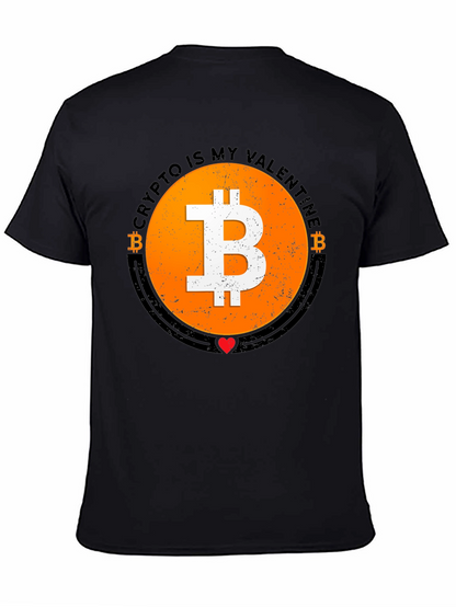 Crypto Is My Valentine Bitcoin T-Shirt