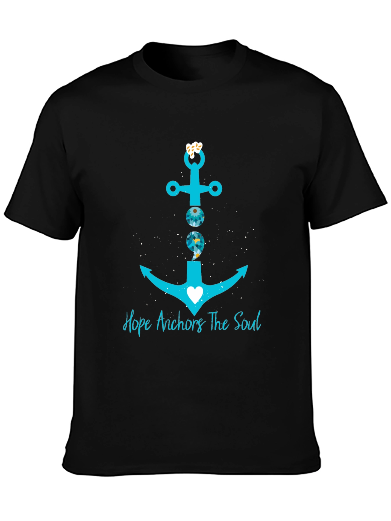 Hope Anchors the Soul Graphic T-Shirt