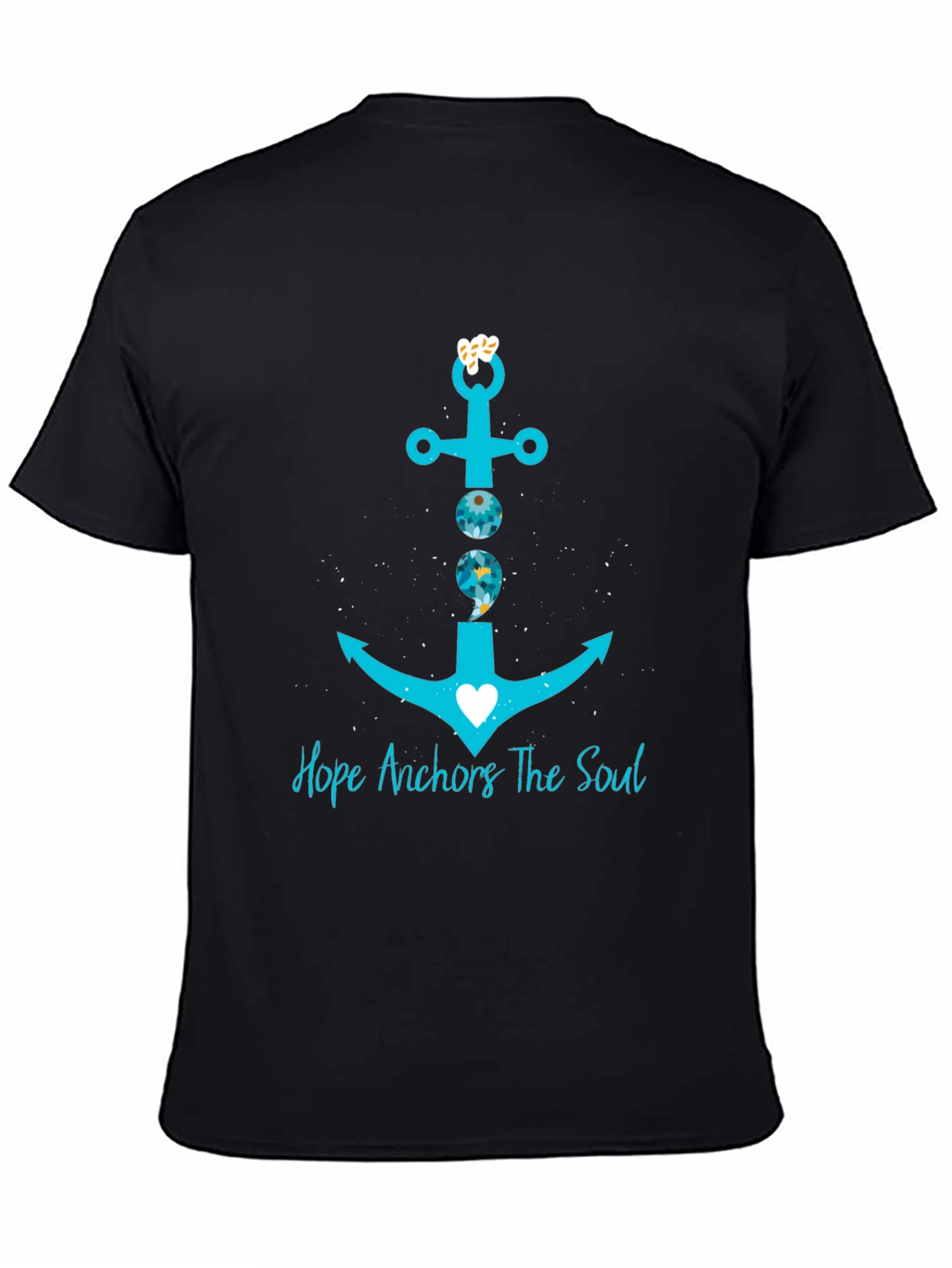 Hope Anchors the Soul Graphic T-Shirt