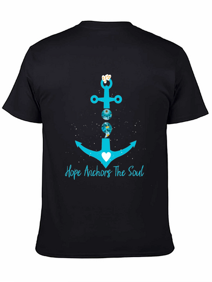 Hope Anchors the Soul Graphic T-Shirt