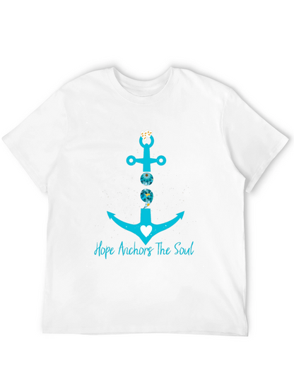 Hope Anchors the Soul Graphic T-Shirt