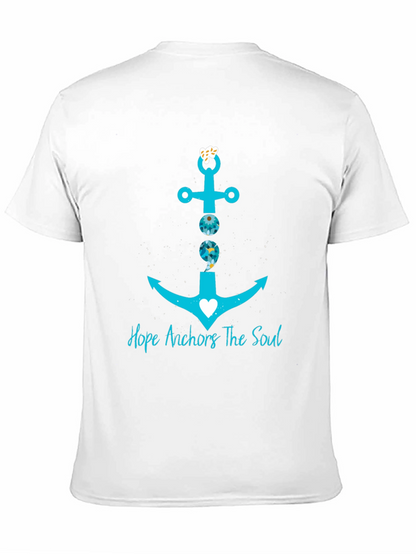 Hope Anchors the Soul Graphic T-Shirt