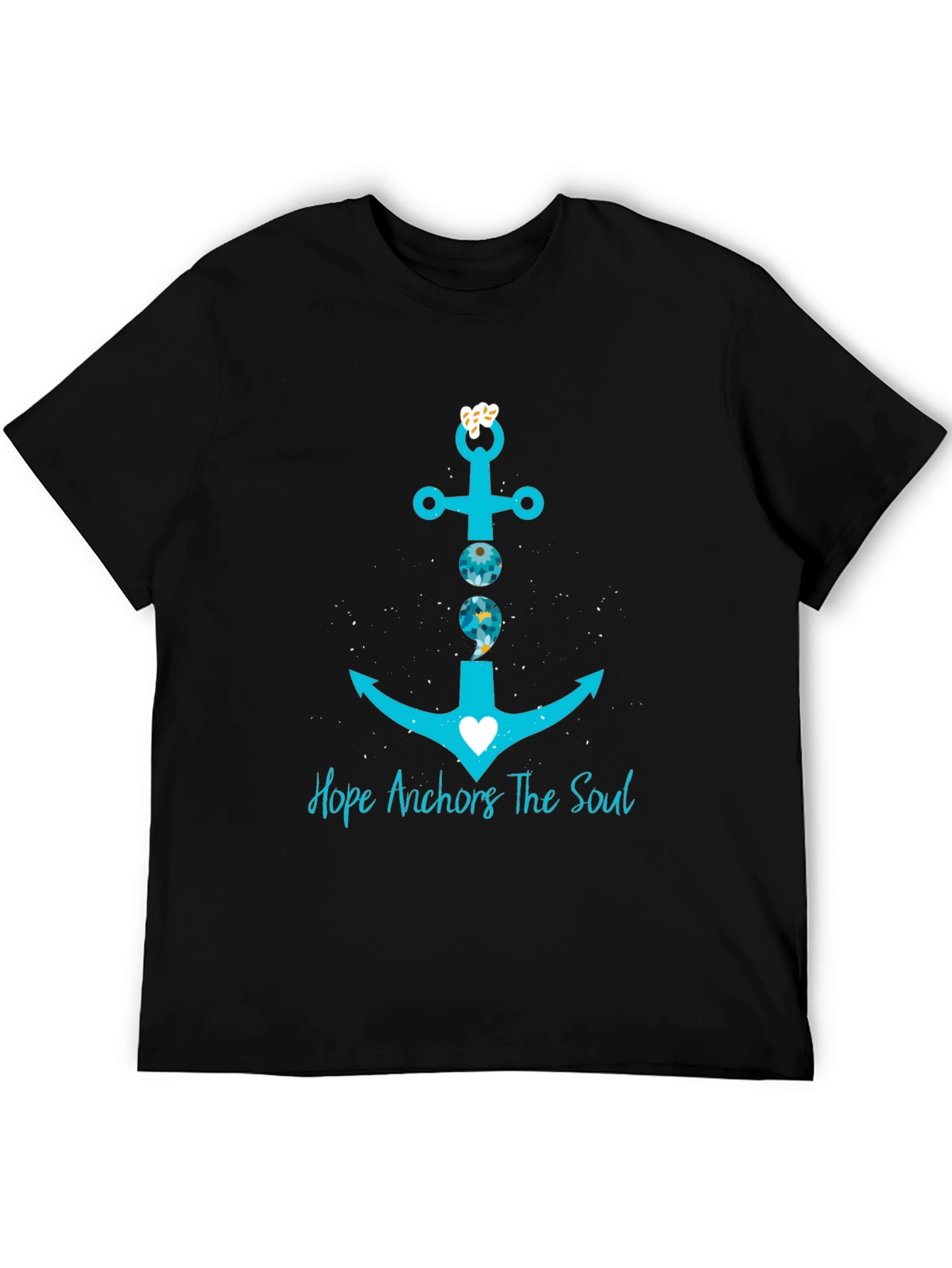 Hope Anchors the Soul Graphic T-Shirt