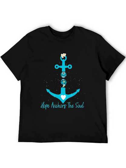 Hope Anchors the Soul Graphic T-Shirt