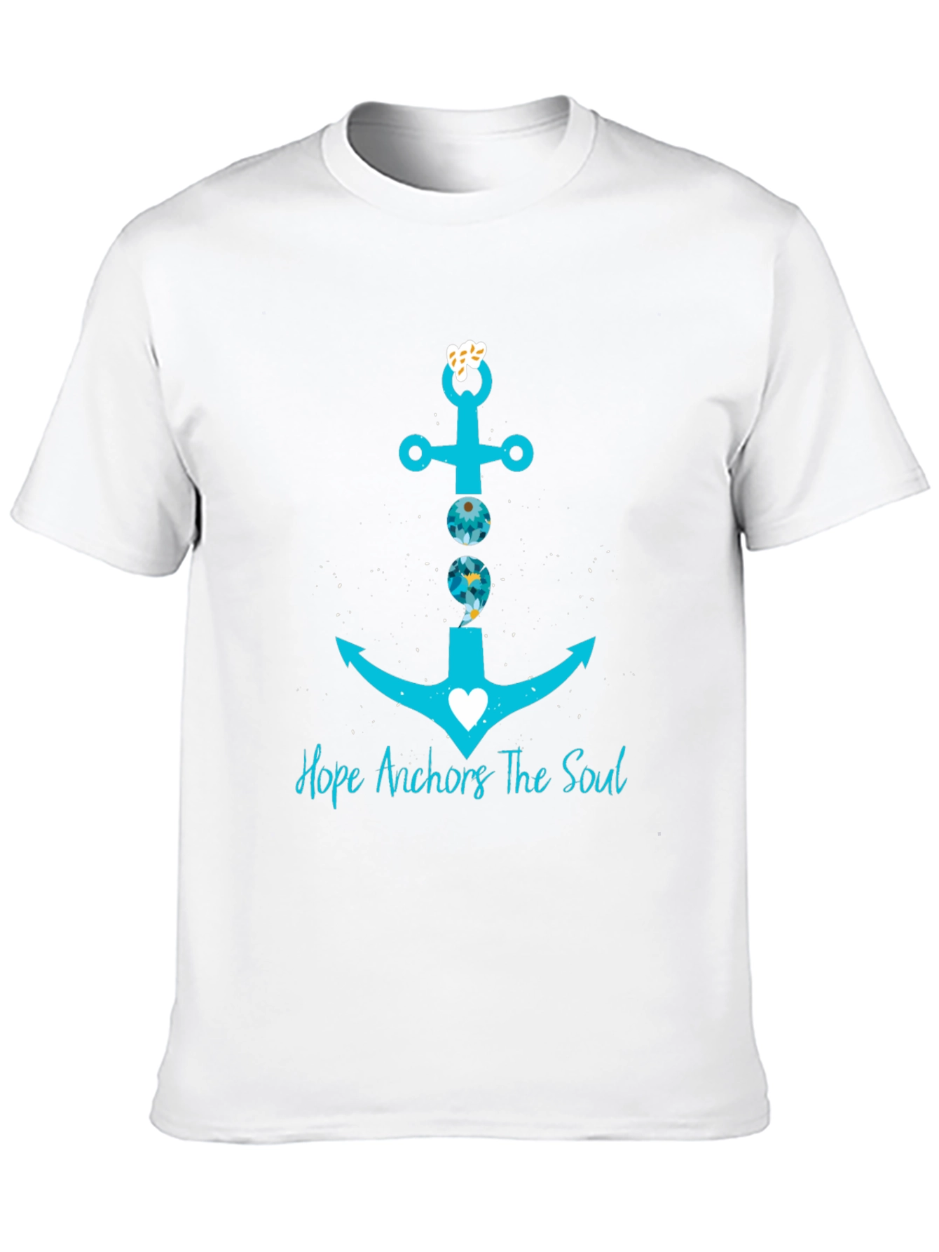 Hope Anchors the Soul Graphic T-Shirt