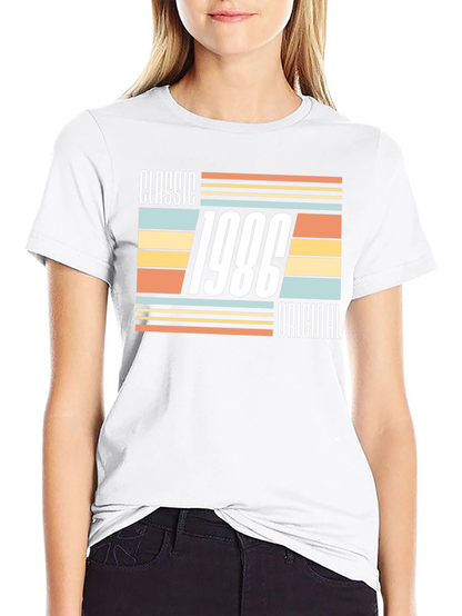 Classic 1986 Original T-Shirt - Retro Style