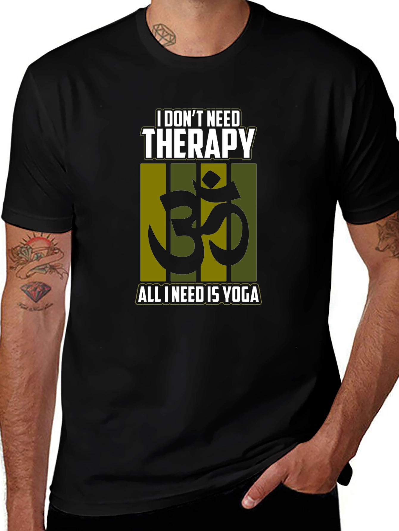 Yoga Therapy T-Shirt - Om Symbol