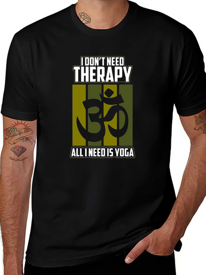 Yoga Therapy T-Shirt - Om Symbol