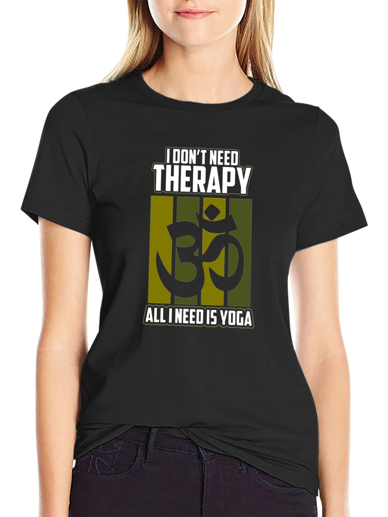 Yoga Therapy T-Shirt - Om Symbol