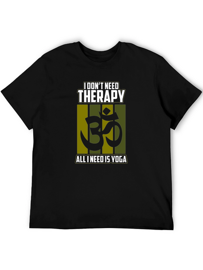 Yoga Therapy T-Shirt - Om Symbol