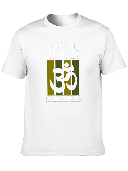 Yoga Therapy T-Shirt - Om Symbol