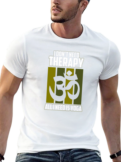 Yoga Therapy T-Shirt - Om Symbol