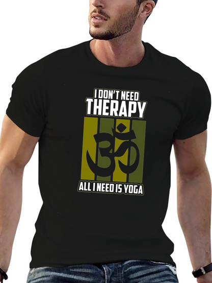 Yoga Therapy T-Shirt - Om Symbol