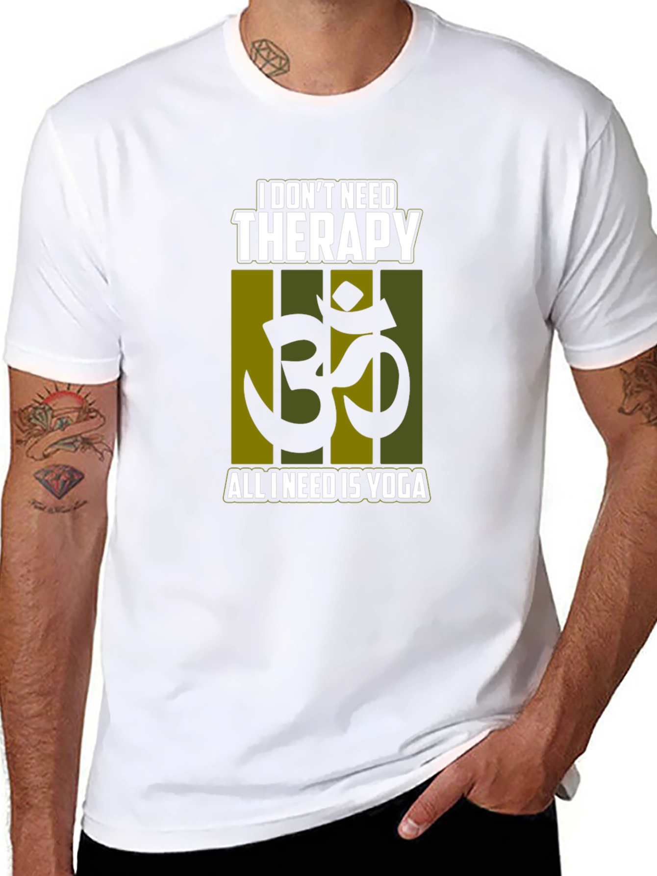 Yoga Therapy T-Shirt - Om Symbol