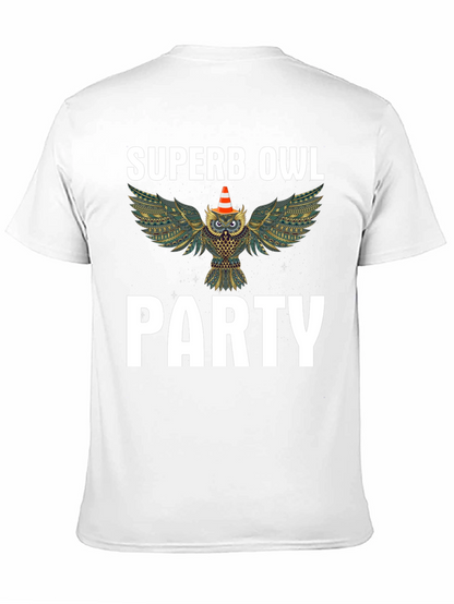 Superb Owl Party T-Shirt - Fun Graphic Tee