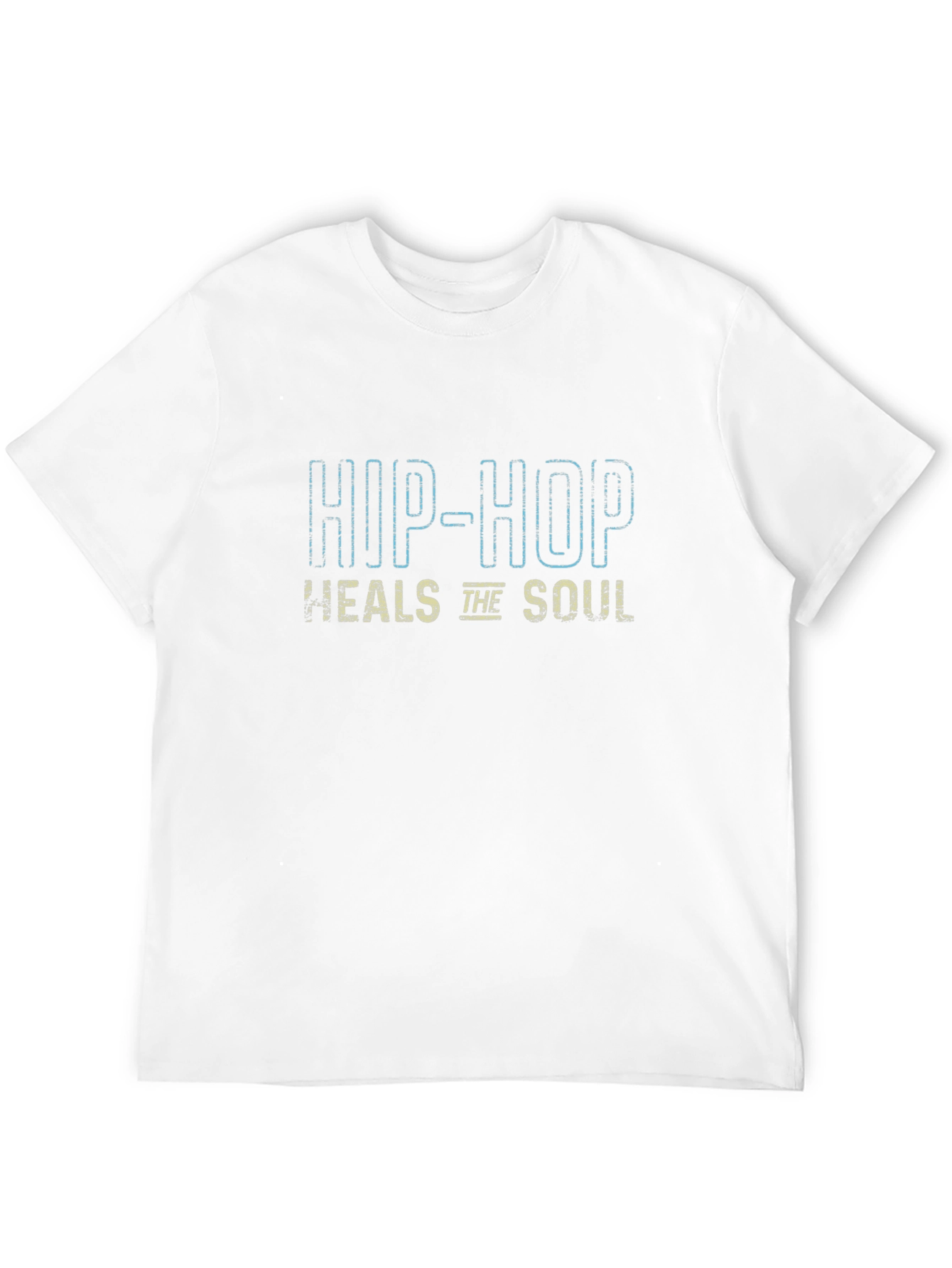 Hip-Hop Heals The Soul Black T-Shirt