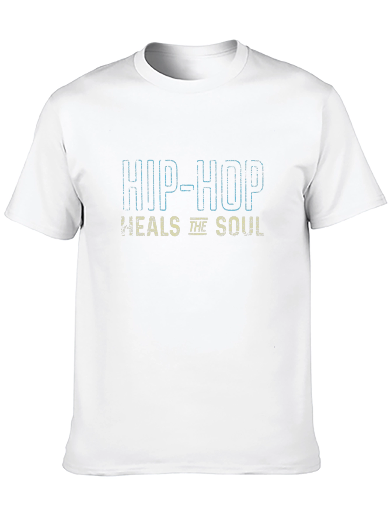 Hip-Hop Heals The Soul Black T-Shirt