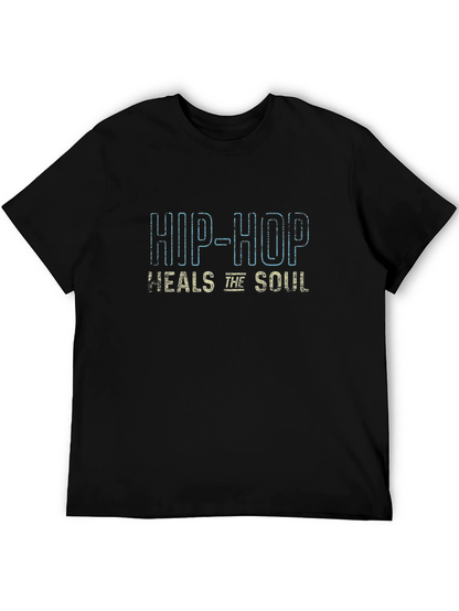 Hip-Hop Heals The Soul Black T-Shirt