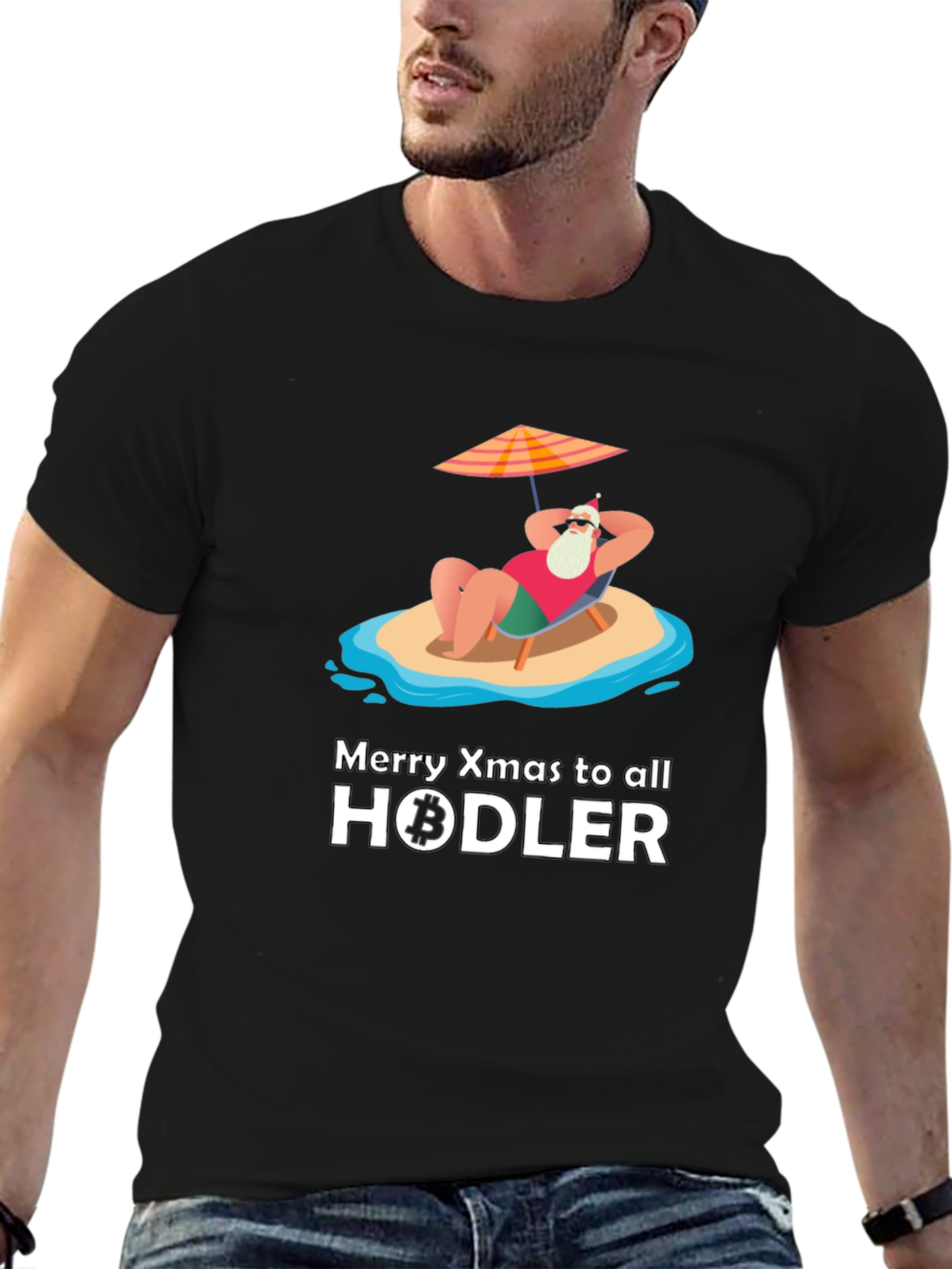 Holiday HODLer T-Shirt - Bitcoin Christmas