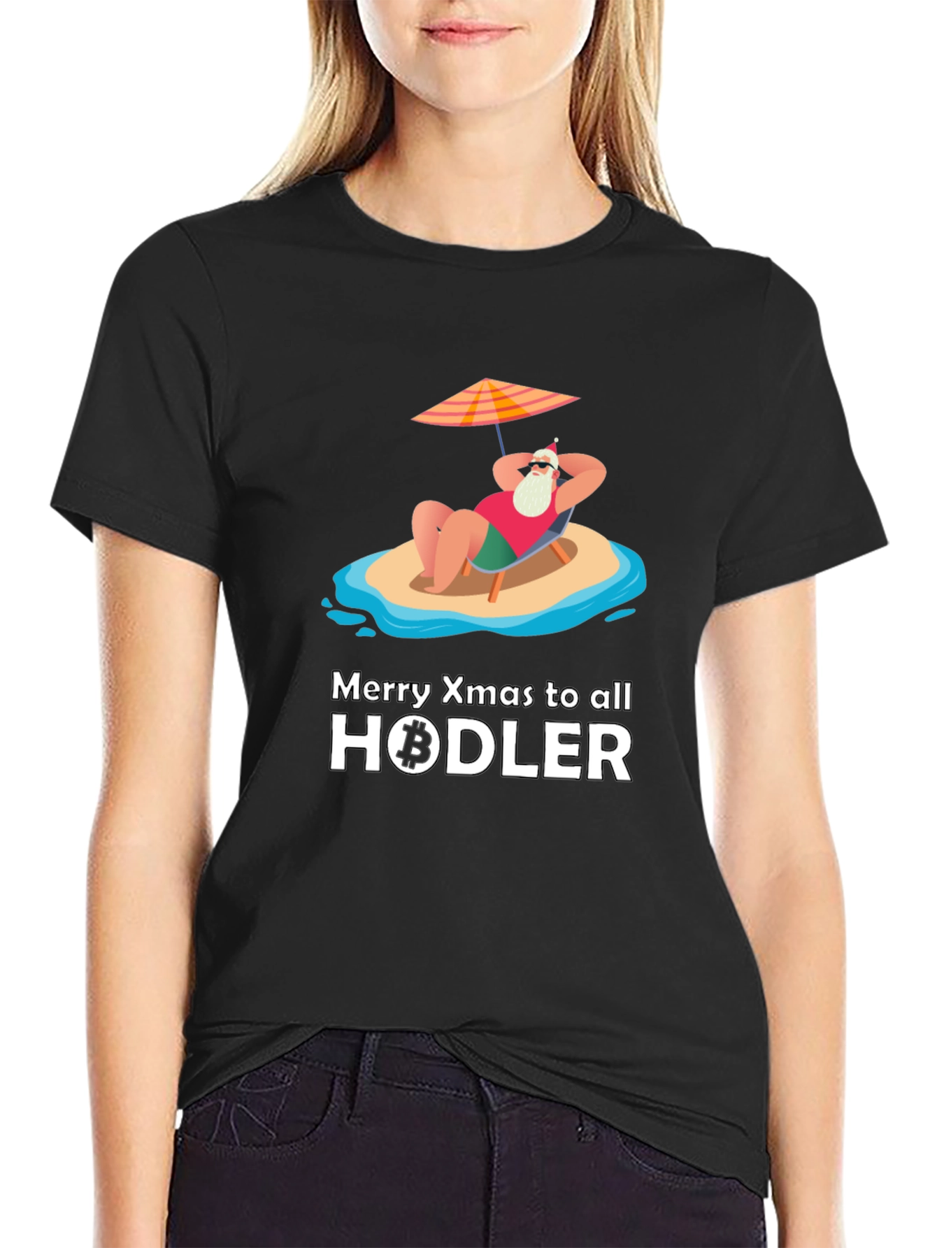 Holiday HODLer T-Shirt - Bitcoin Christmas