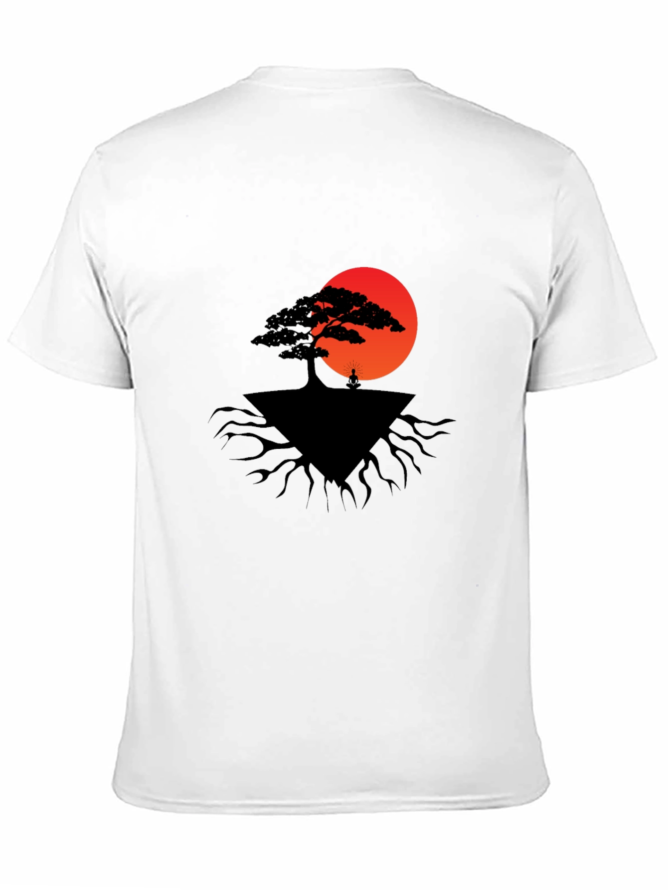 Zen Tree Graphic Tee - Meditate in Style!