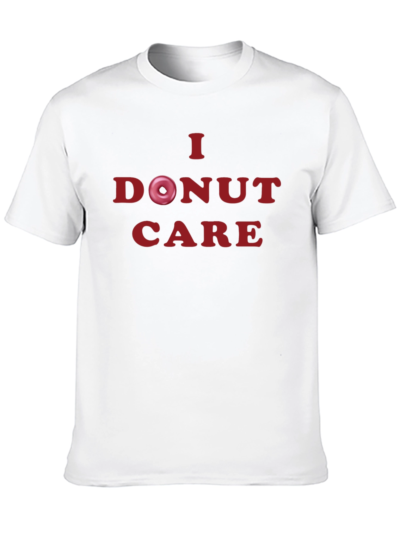 I Donut Care T-Shirt - Humorous & Stylish