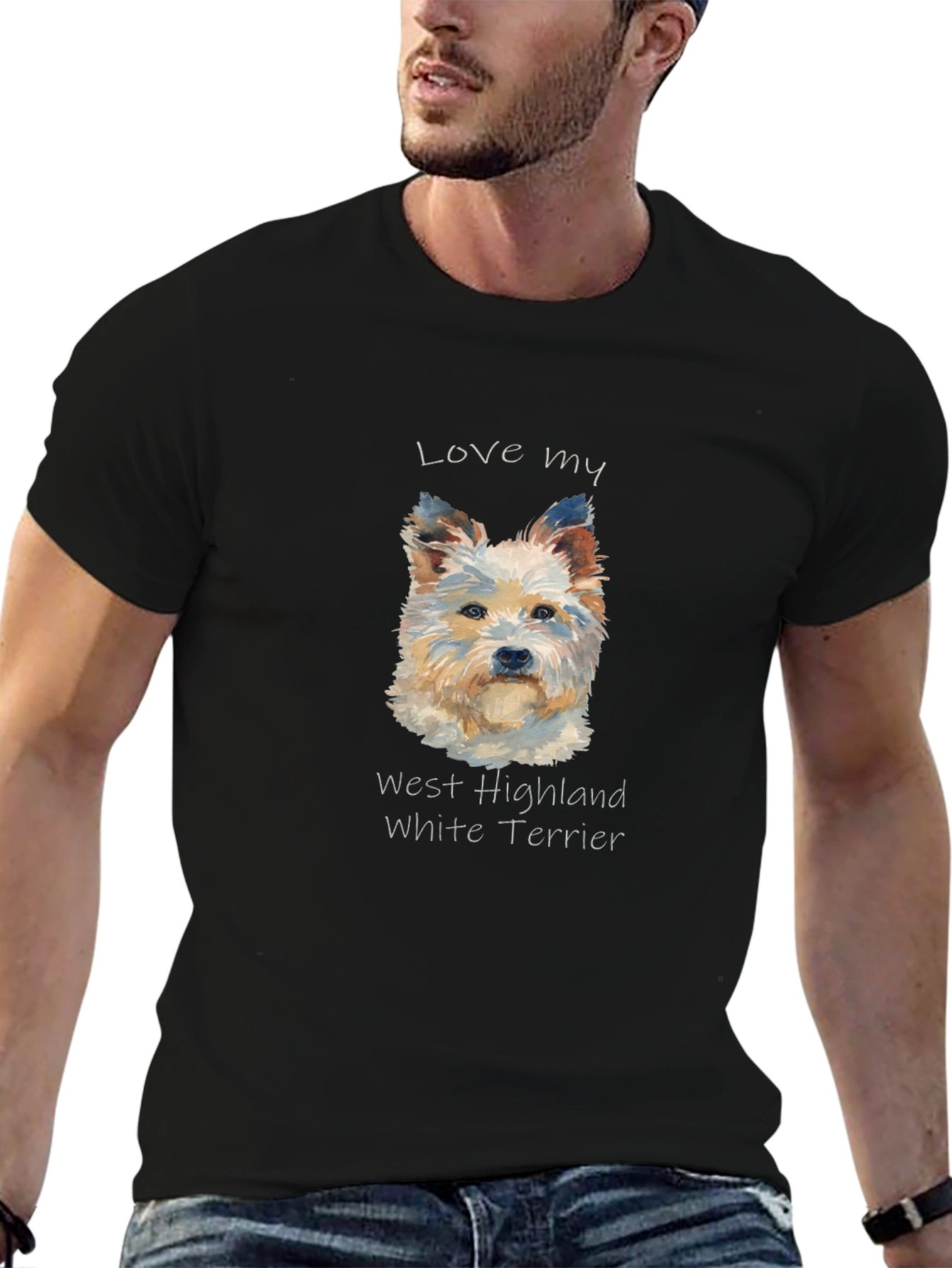 Love My West Highland White Terrier T-Shirt