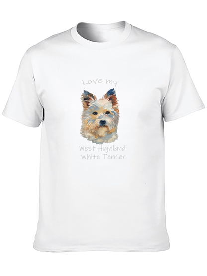 Love My West Highland White Terrier T-Shirt