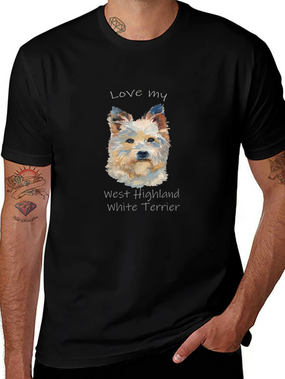 Love My West Highland White Terrier T-Shirt