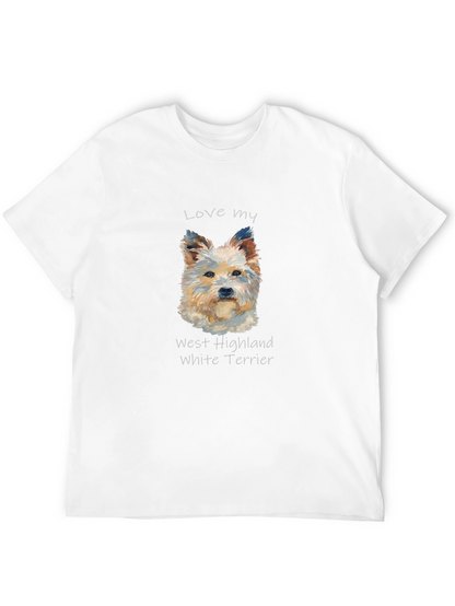 Love My West Highland White Terrier T-Shirt