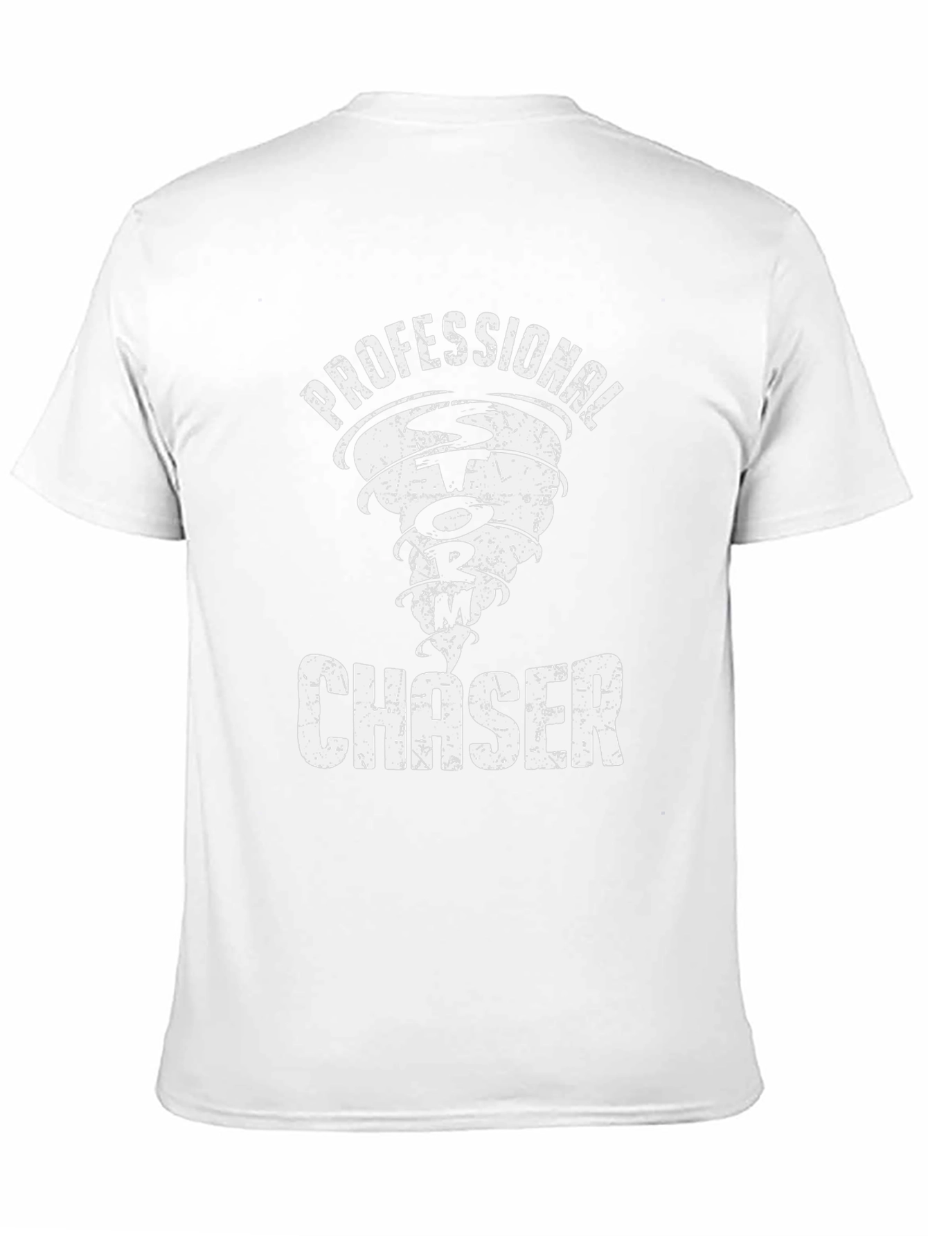 Professional Storm Chaser Black Graphic T-Shirt