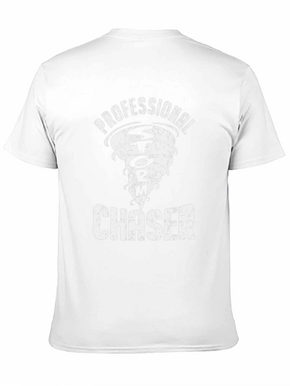Professional Storm Chaser Black Graphic T-Shirt