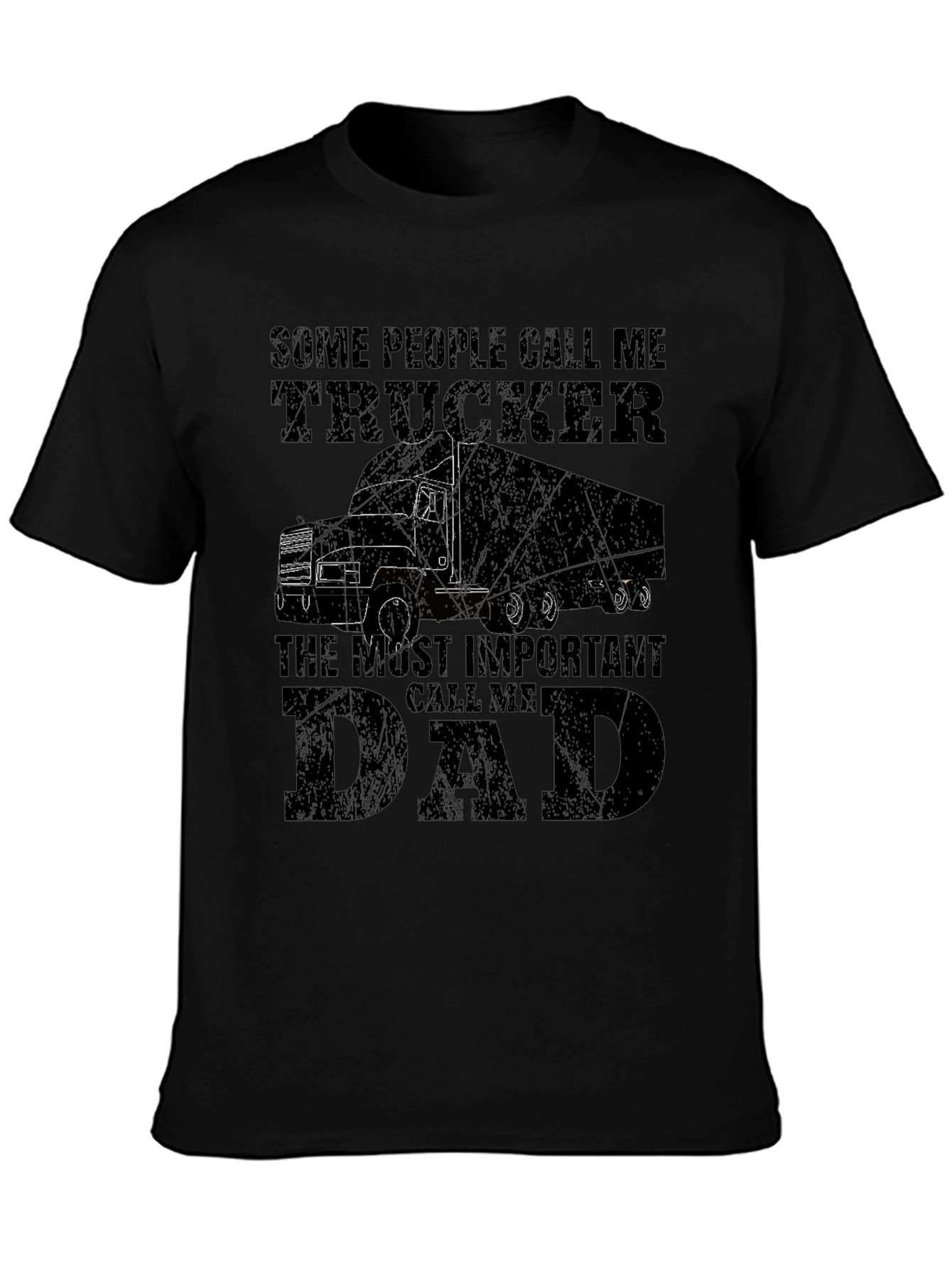 Trucker Dad T-Shirt - Fathers Day Gift Idea