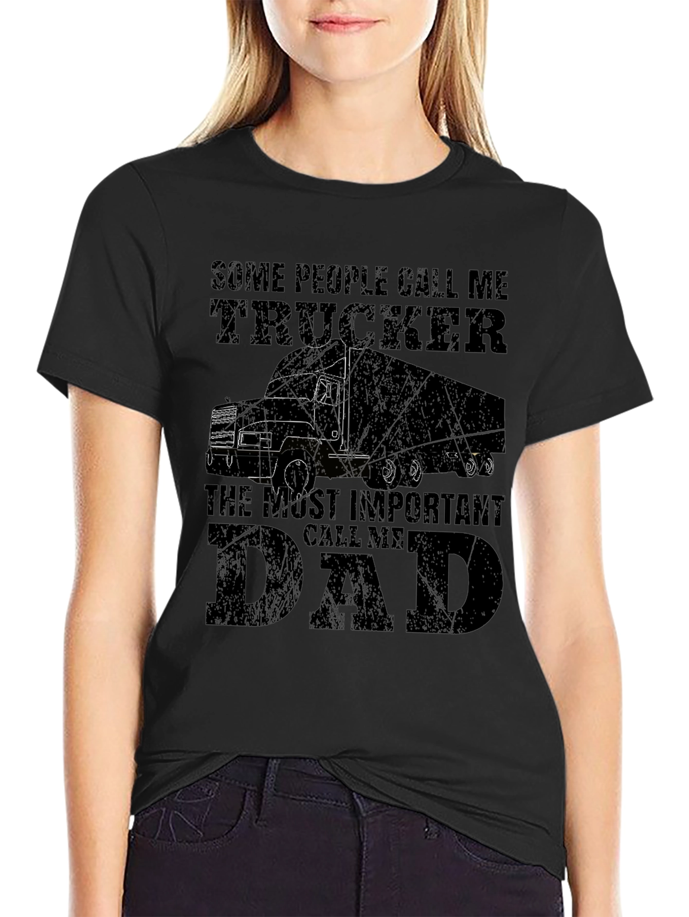 Trucker Dad T-Shirt - Fathers Day Gift Idea