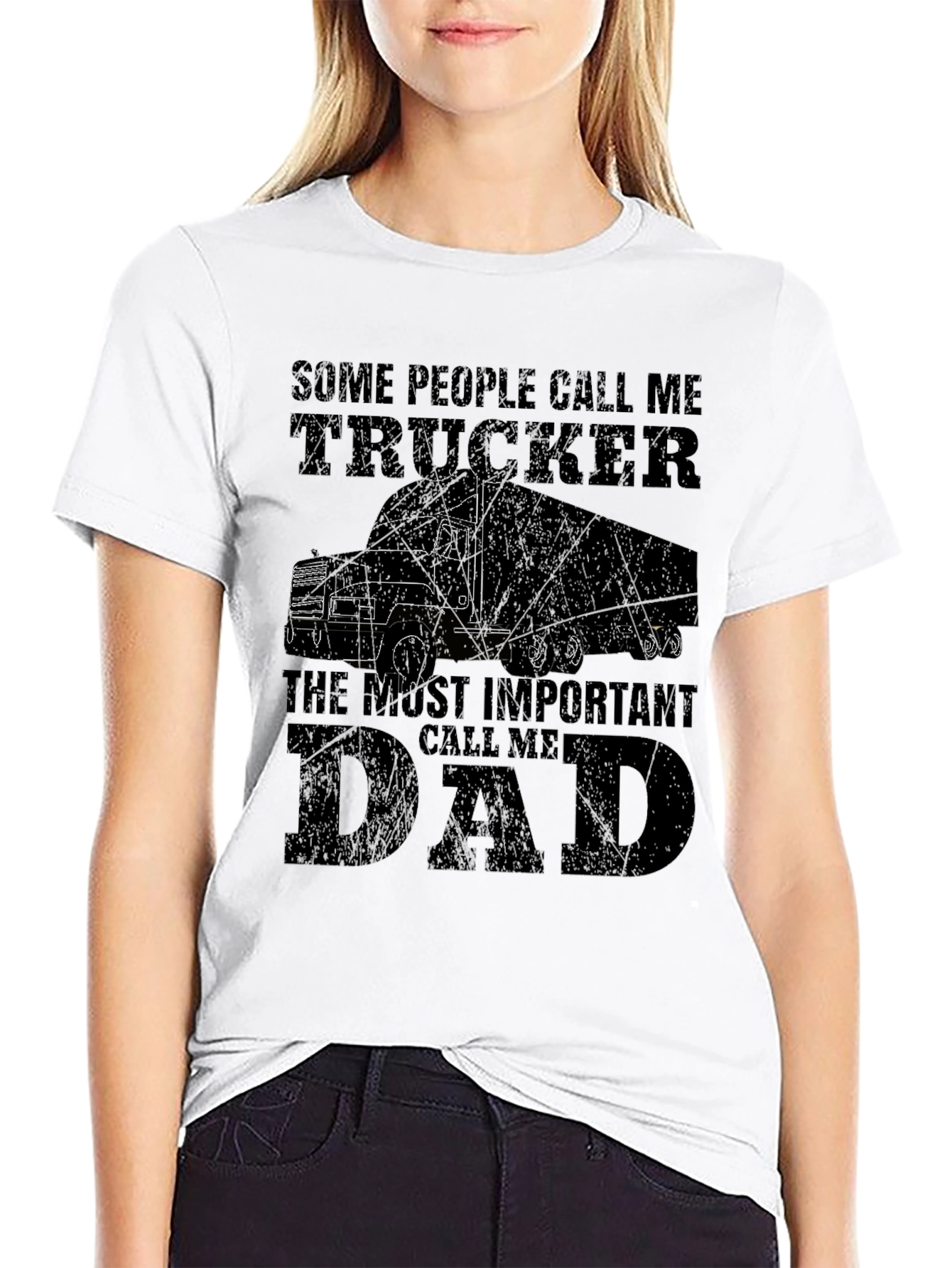 Trucker Dad T-Shirt - Fathers Day Gift Idea