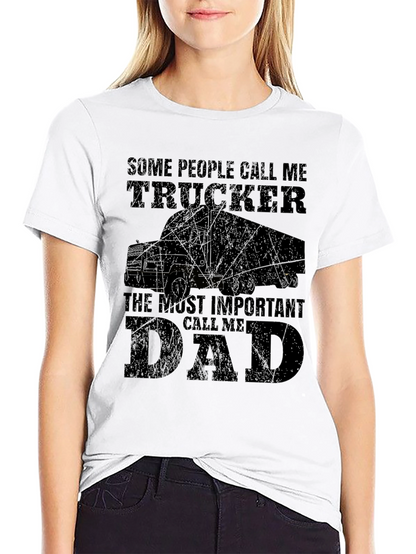 Trucker Dad T-Shirt - Fathers Day Gift Idea