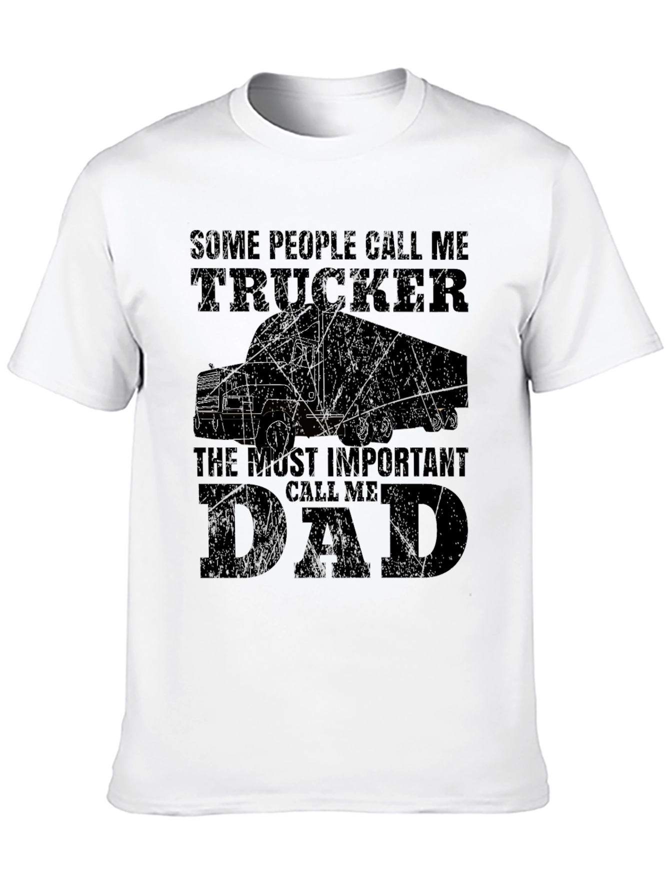 Trucker Dad T-Shirt - Fathers Day Gift Idea